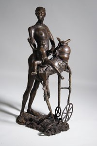 "Guardian Sacrifice," cast bronze