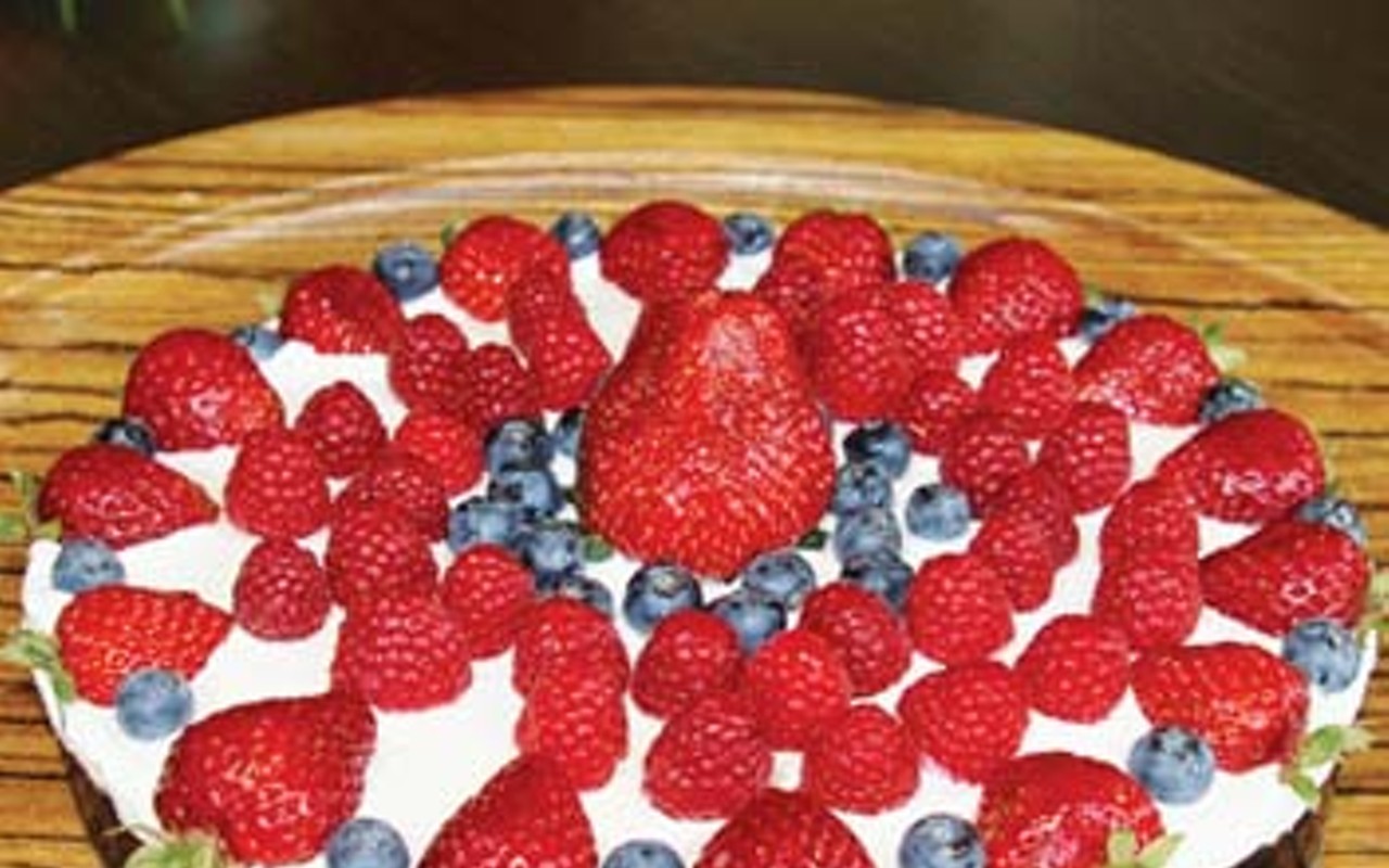 A salute to red, white and blue desserts
