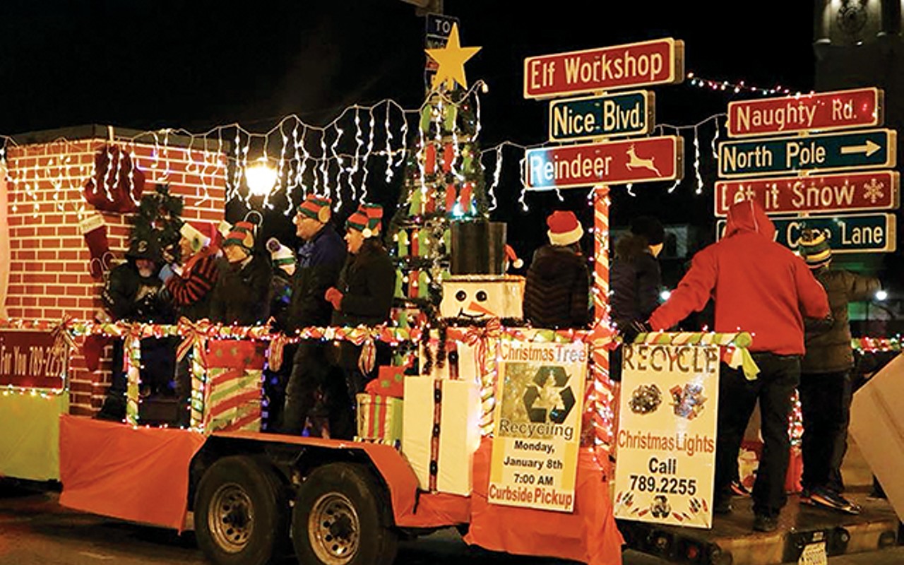 A ho-ho-ho holiday parade