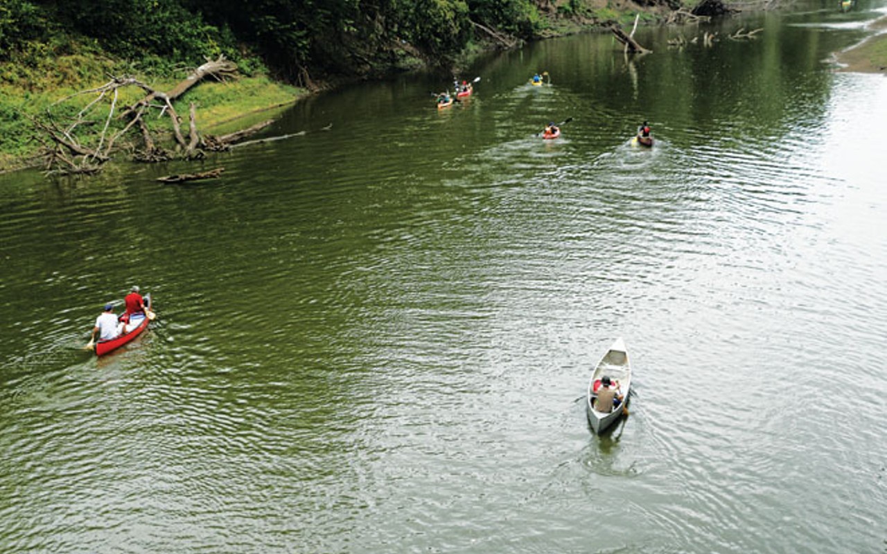 Paddling the Sangamon River water trail