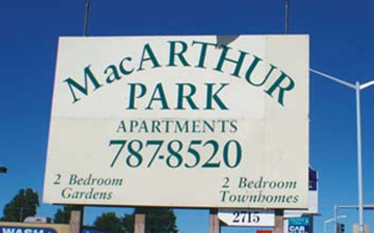 Progress slow on MacArthur apartments