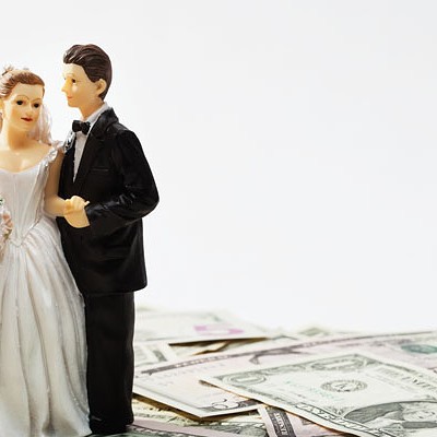 How do couples merge  their finances?