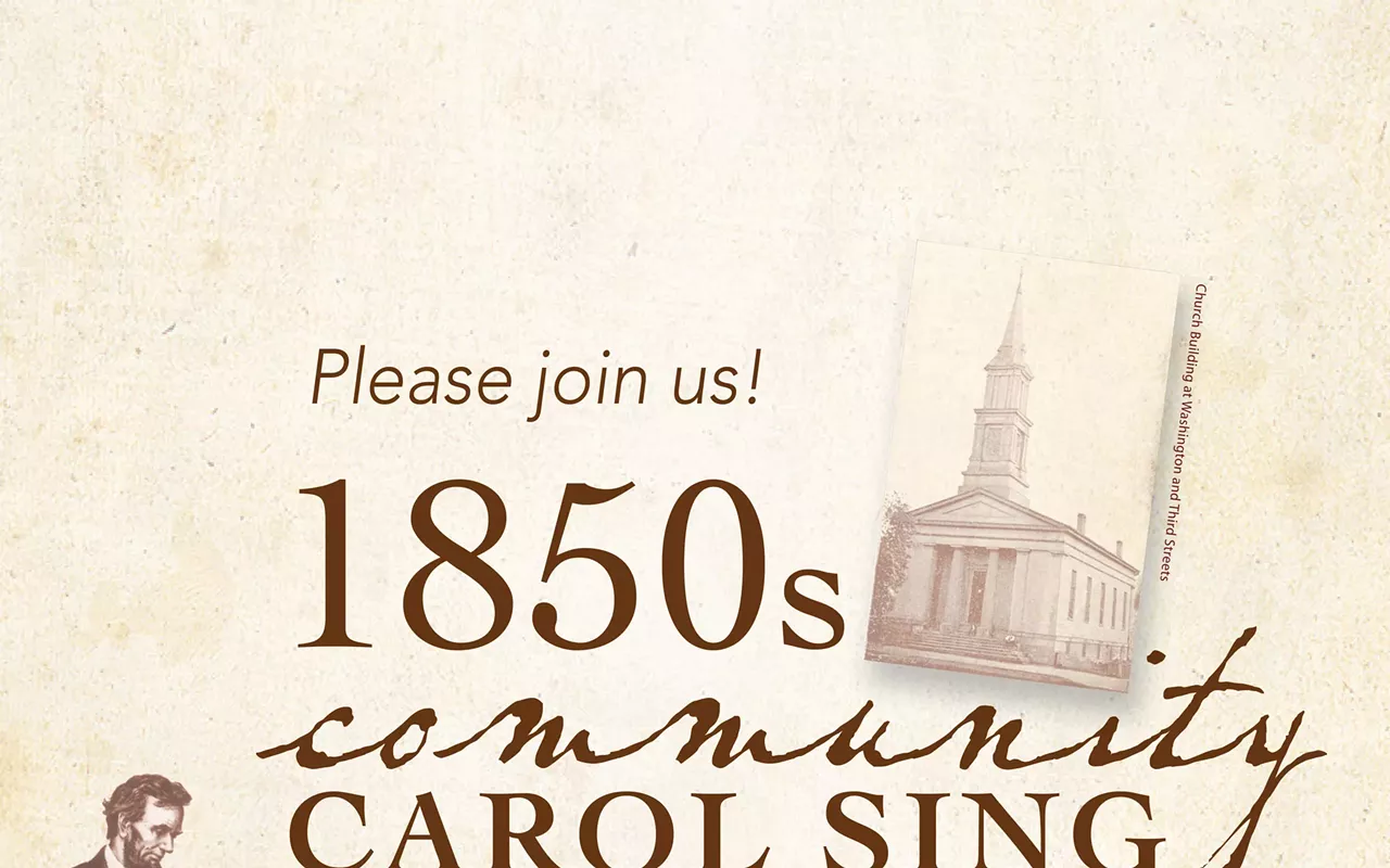 Image: 1850s Community Carol Sing