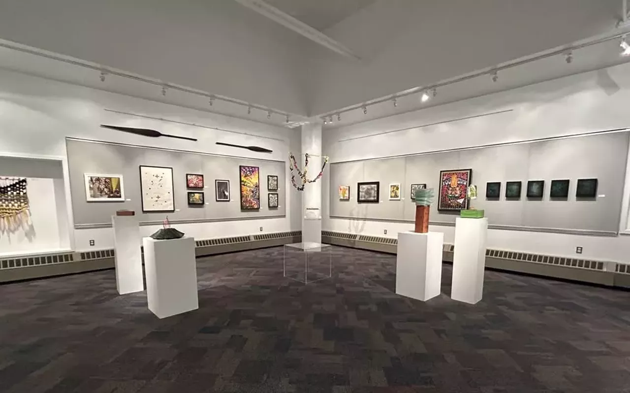 Image: 2025 LLCC Faculty Art Show Reception