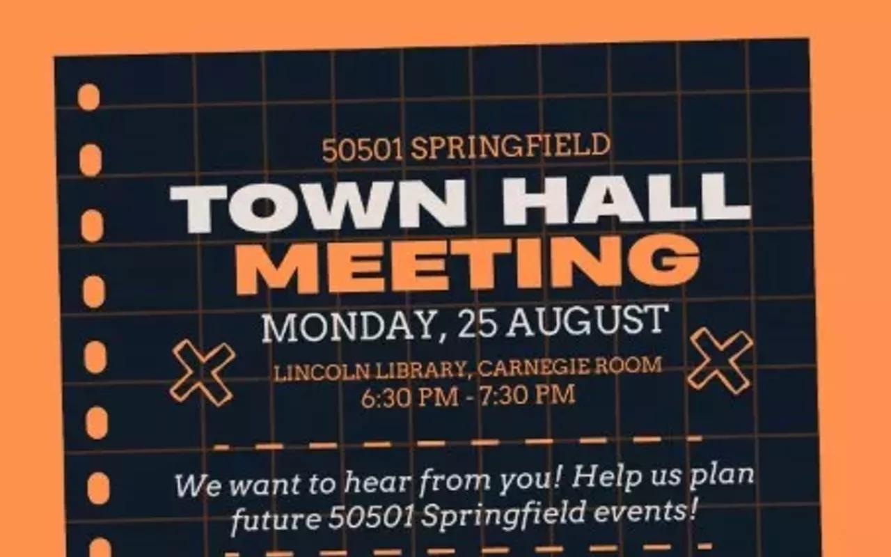 Image: 50501 Springfield IL Town Hall Meeting