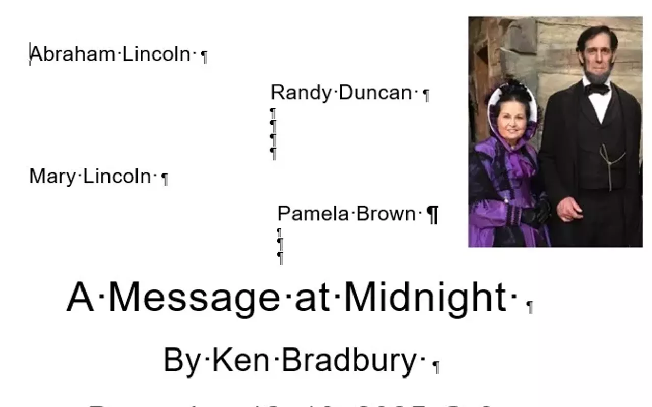 Image: A Message at Midnight