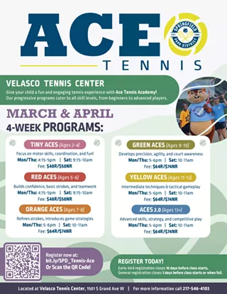 Image: Ace Tennis Academy &ndash; March Session