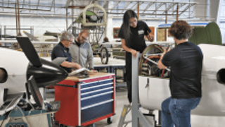 Image: Aviation Maintenance 101 at LLCC
