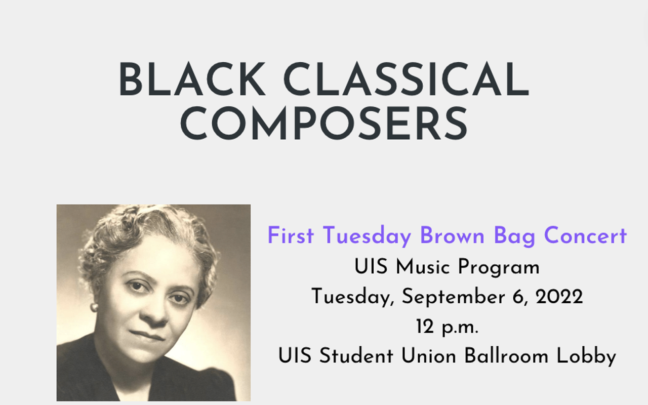 Black Classical Composers - A Lecture Demonstratin With Violnist Chenoa Murphy