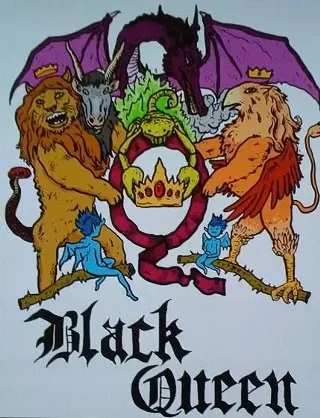 Image: Black Queen with Last Heart