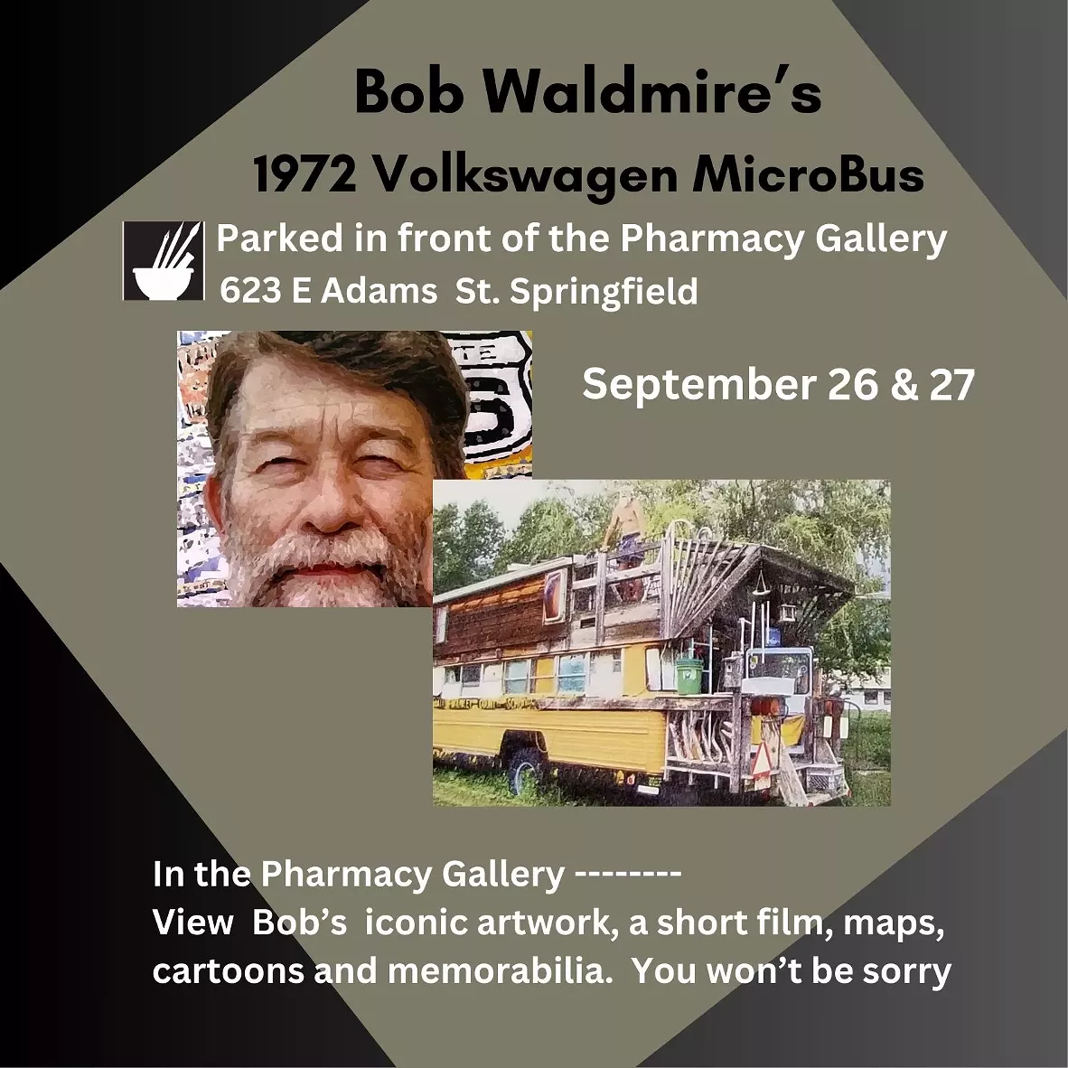 Bob Waldmire's 1972 Volkswagen MicroBus