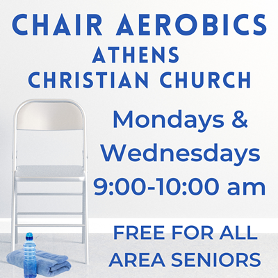 Chair Aerobics at Athens Christian Church