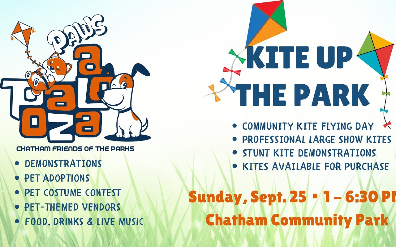 Chatham Paws-a-Palooza & Kite up the Park