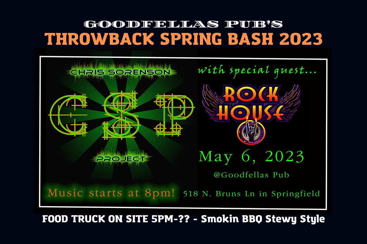 THROWBACK SPRING BASH at GOODFELLAS PUB