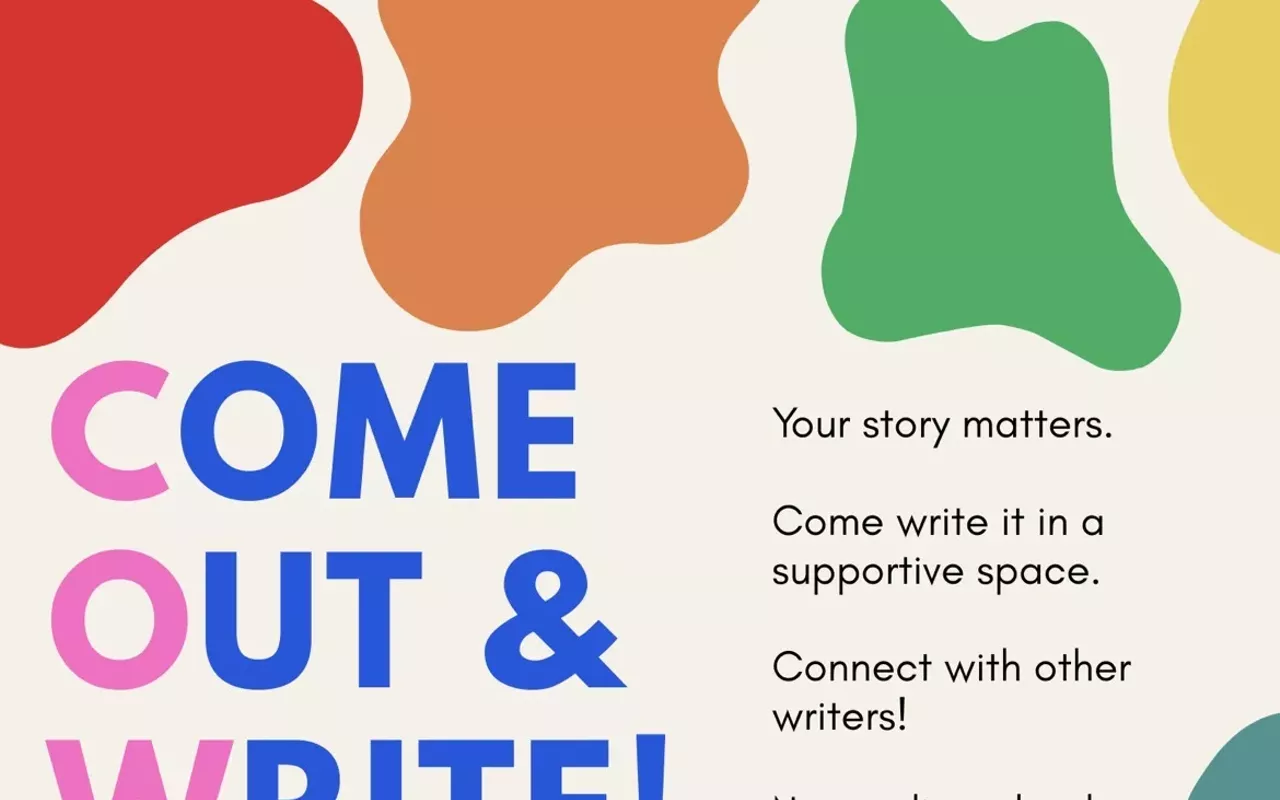 Image: Come Out and Write