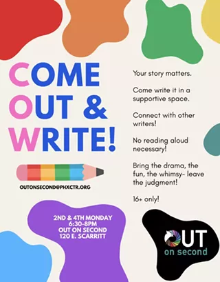 Image: Come Out and Write