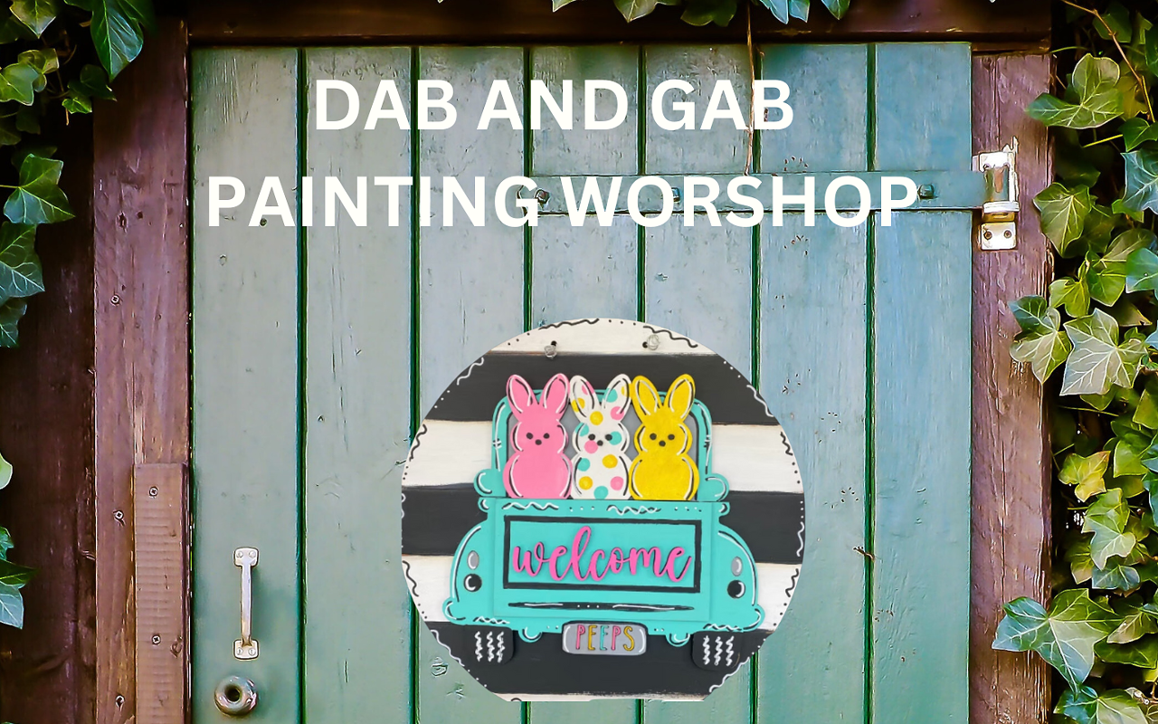 Image: Dab and Gab Paint Workshop