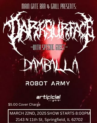 Image: Dark Surface, Damballa, Robot Army, Artificial Light