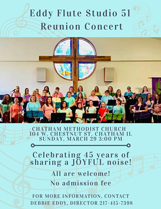 Image: Eddy Flute Studio 51 Reunion Concert