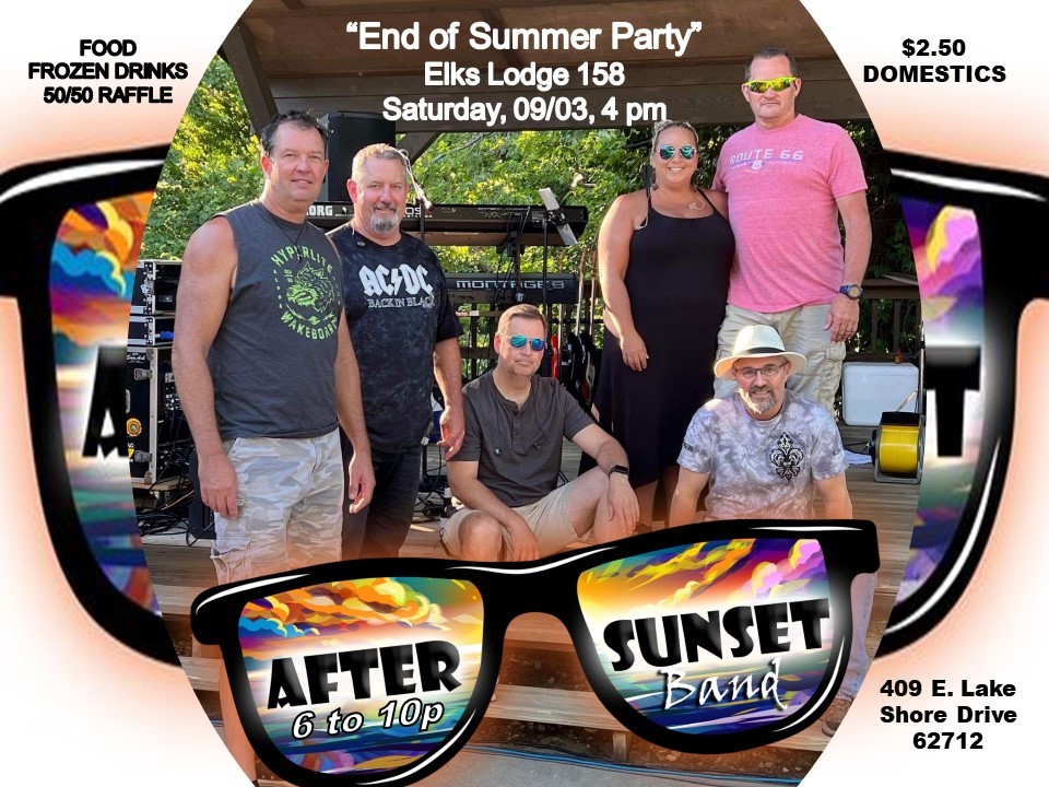 THE BIGGEST "END OF SUMMER" PARTY ON THE LAKE!