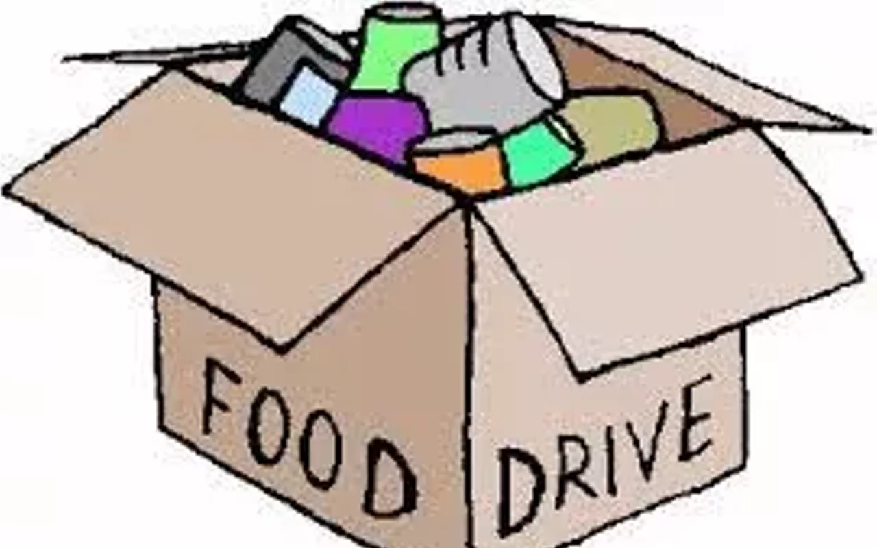 Image: Food drive
