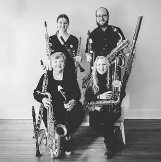 Image: FOURSquared Multiple Woodwind Quartet