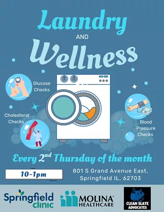 Image: Free Laundry and Wellness