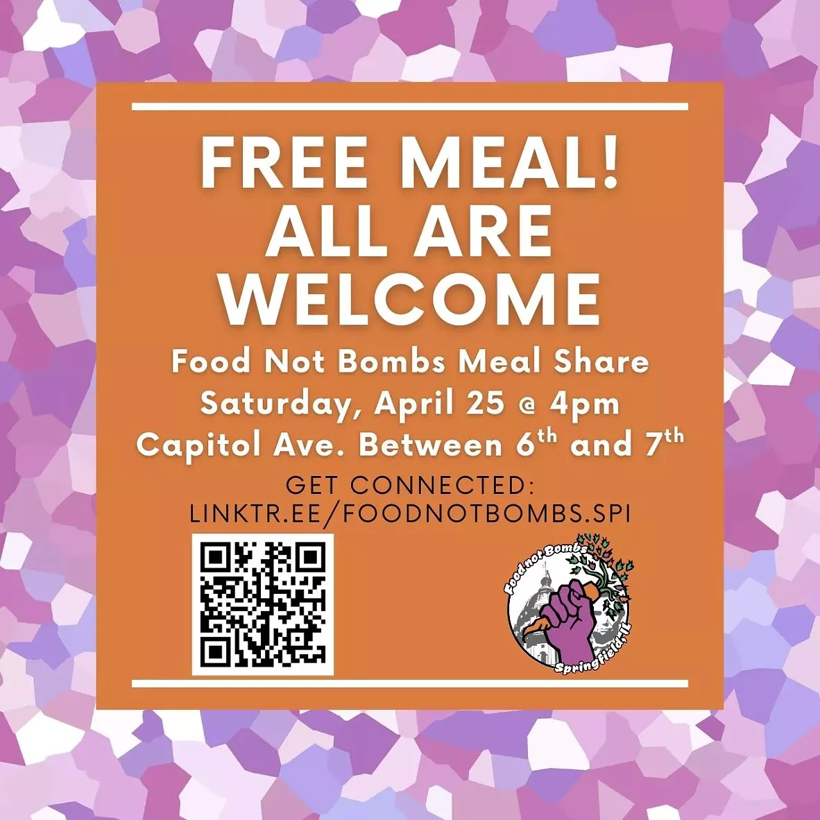FNBSPI 4/25 Free Meal Share Flyer