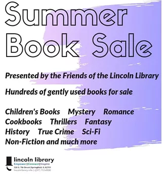 Image: Friends of Lincoln Library book sale