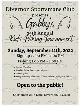 Gabby’s 34th Annual Kids Fishing Tournament