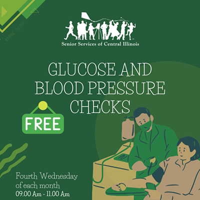 Glucose and blood pressure screens