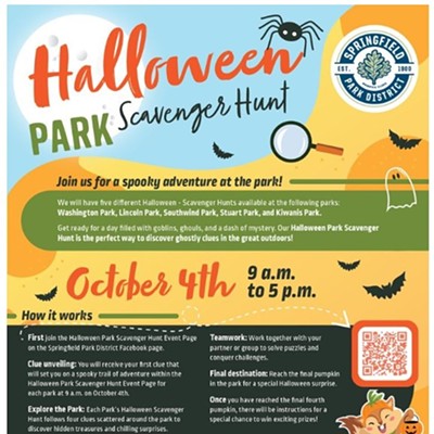 Halloween Scavenger Hunt at five parks