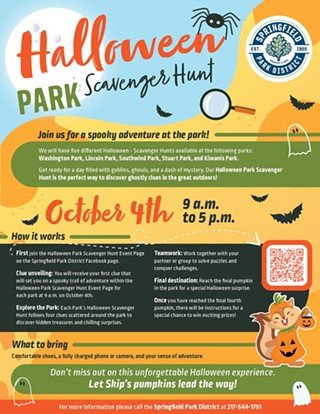 Halloween Scavenger Hunt at Kiwanis Park