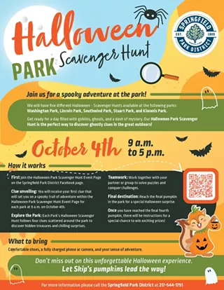 Image: Halloween Scavenger Hunt at Southwind Park