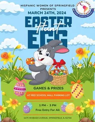 Image: Hispanic Women of Springfield Easter Egg Hunt