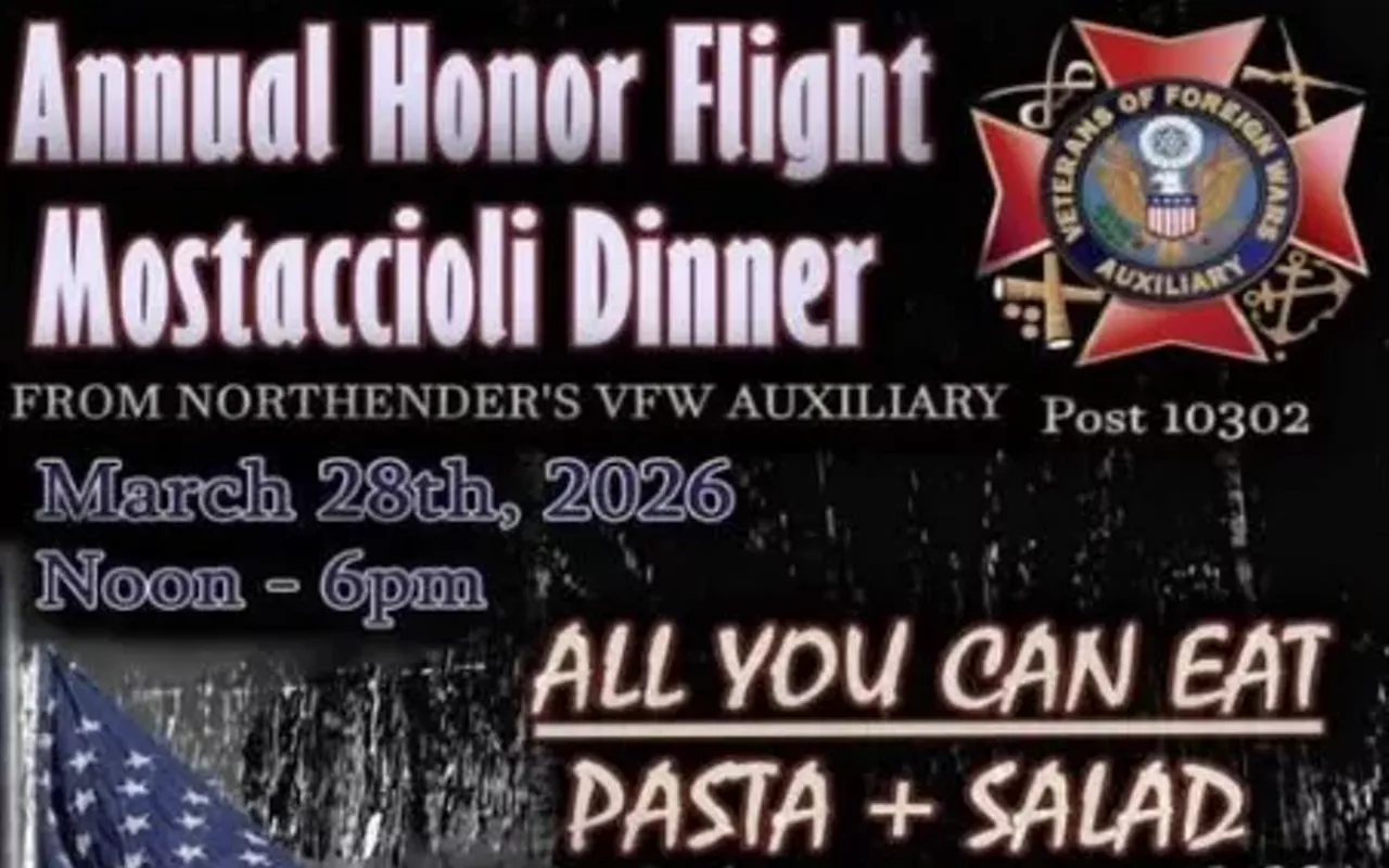 Image: Honor Flight Mostaccioli Dinner