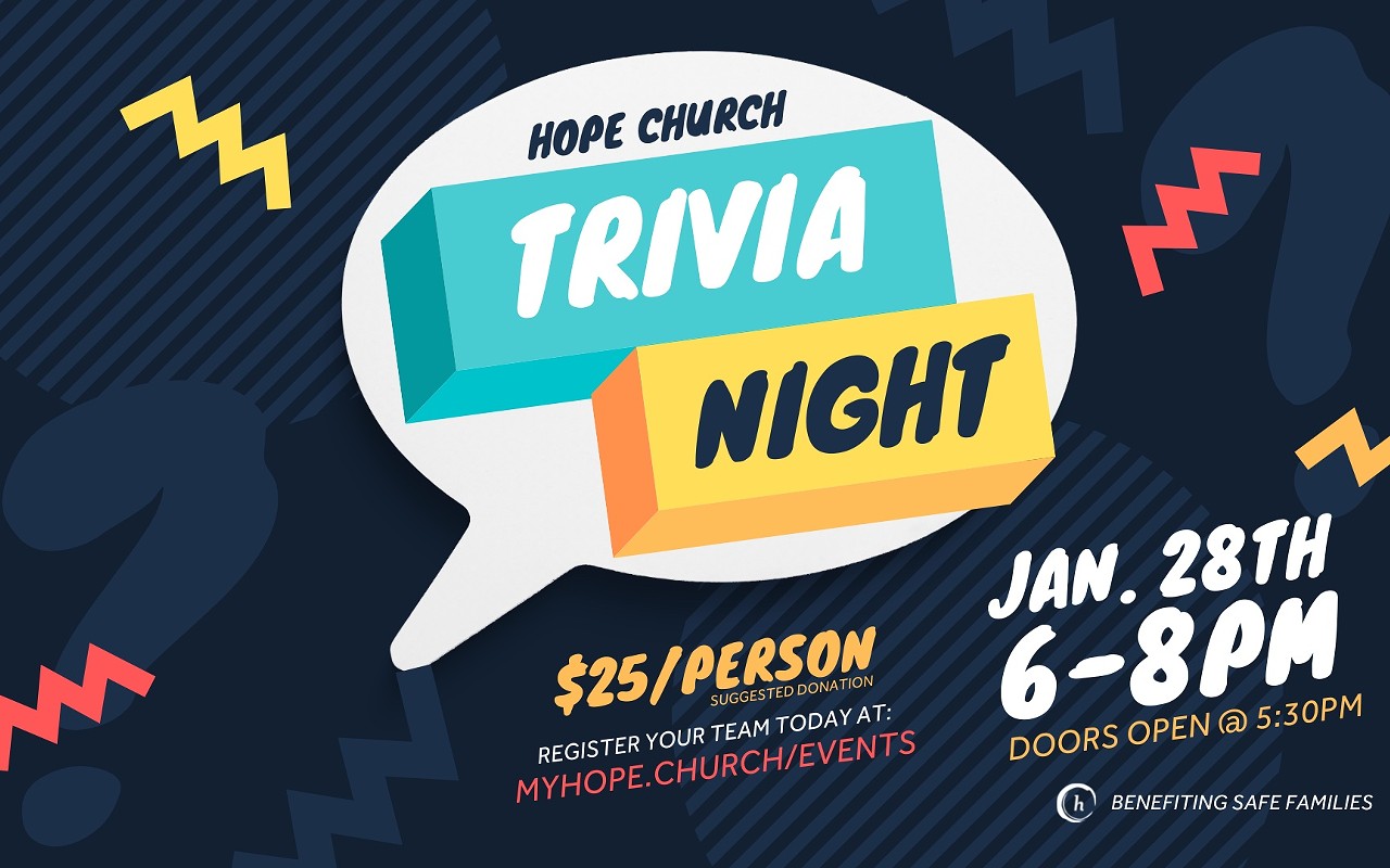 Hope Church Trivia Night