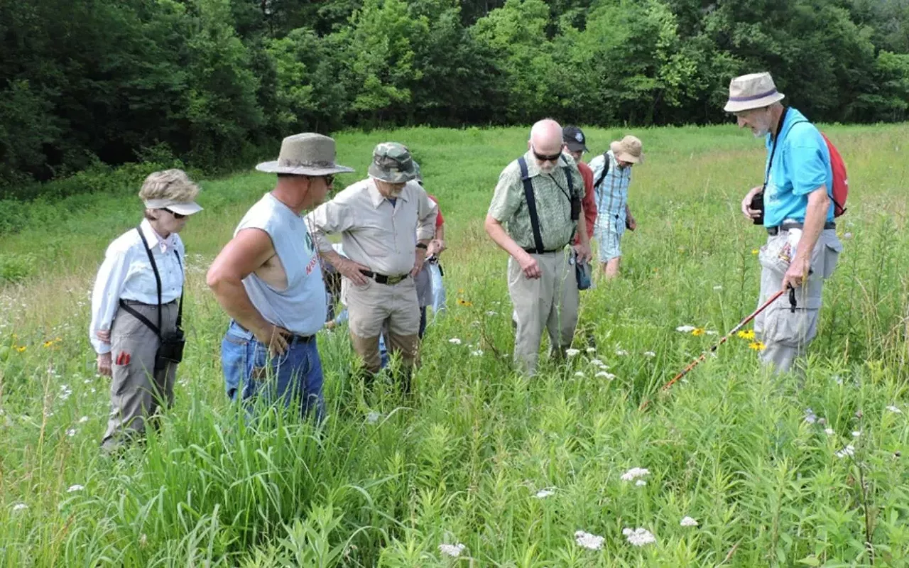 Image: Illinois Native Plant Society gathering