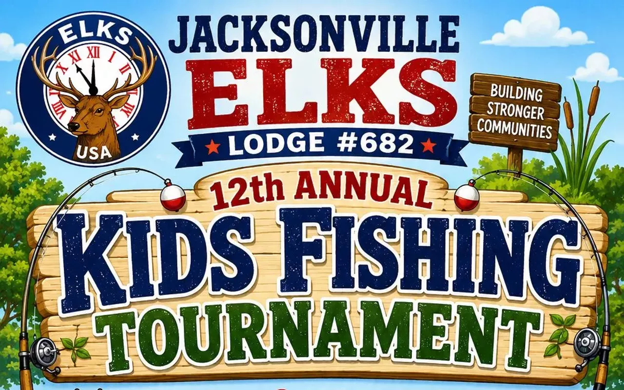 Image: Jacksonville Elks 12th annual Kids Fishing Tournament