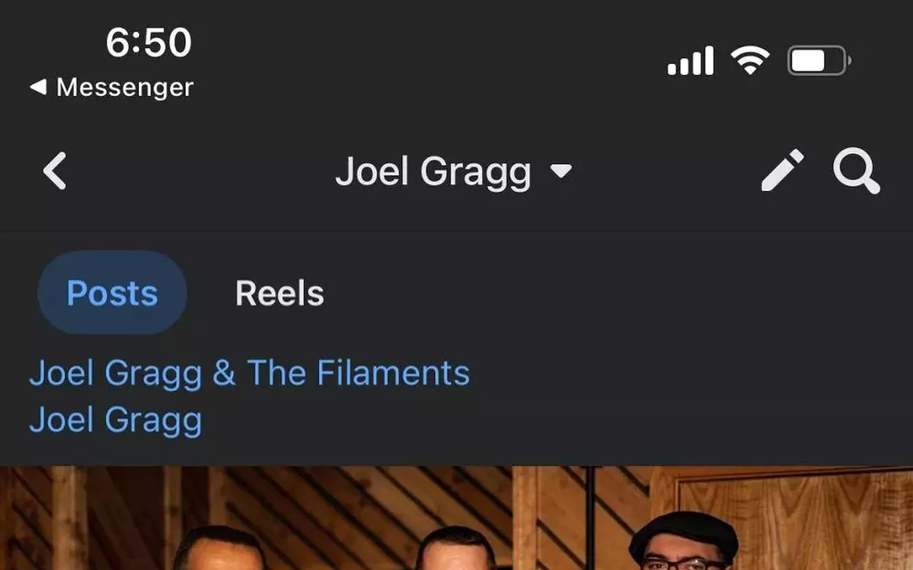 Image: Joel Gragg and the Filaments