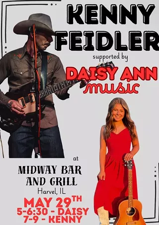 Image: Kenny Feidler with Daisy Ann