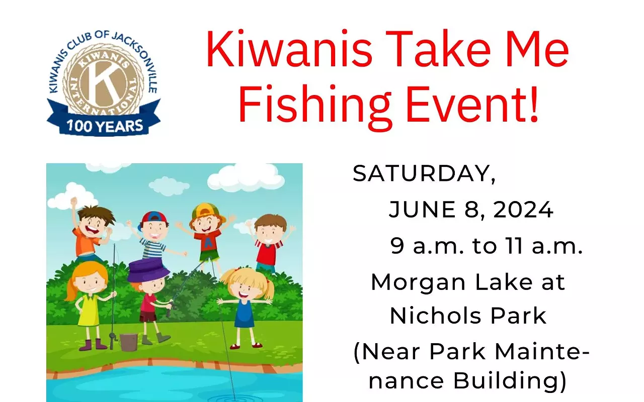 Image: Kiwanis Take Me Fishing Event