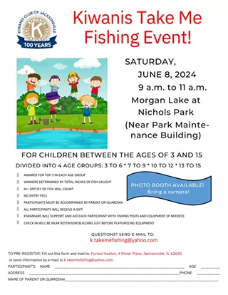 Image: Kiwanis Take Me Fishing Event