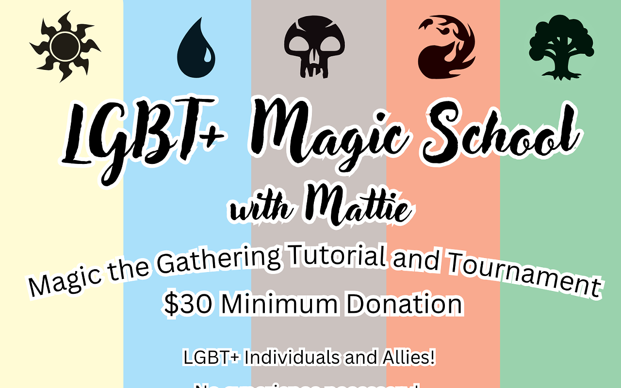 Image: LGBT+ Magic School with Mattie