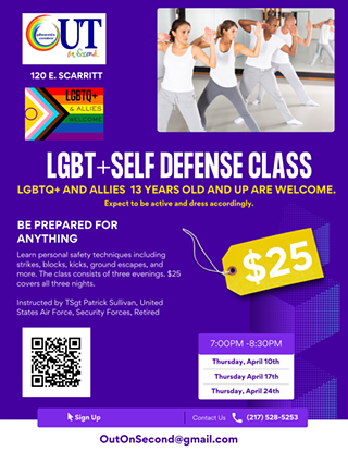 Image: LGBT+ Self Defense Classes