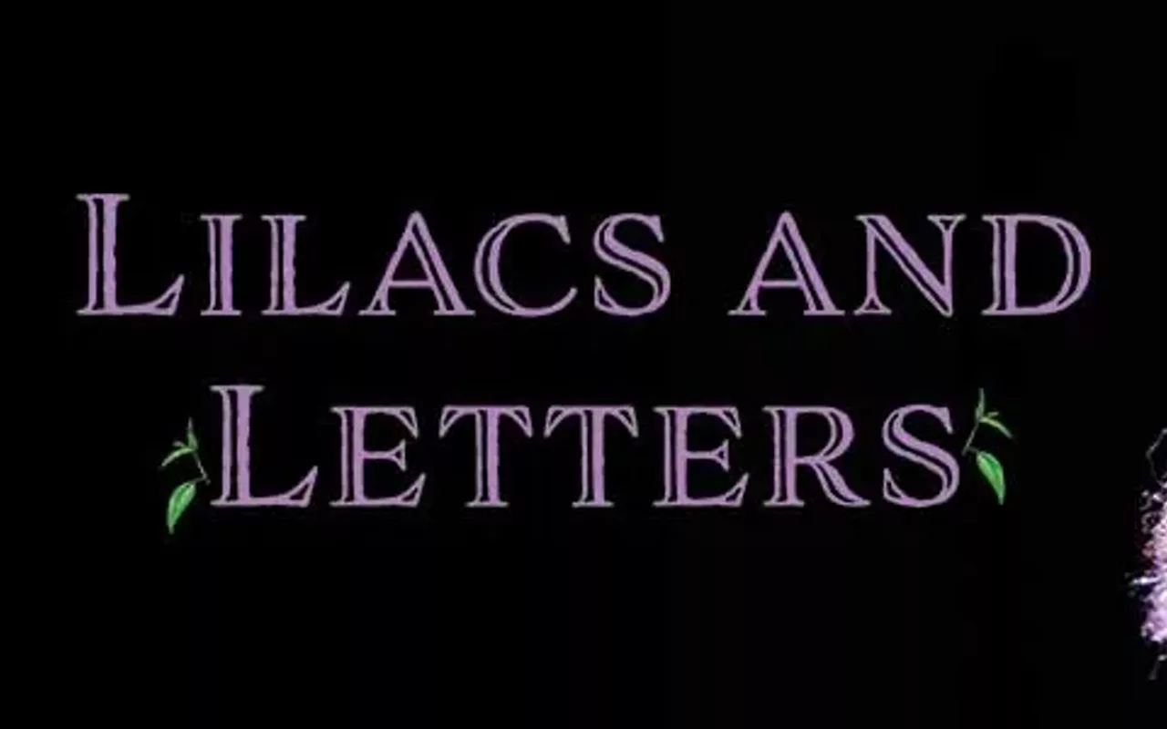 Image: Lilacs and Letters