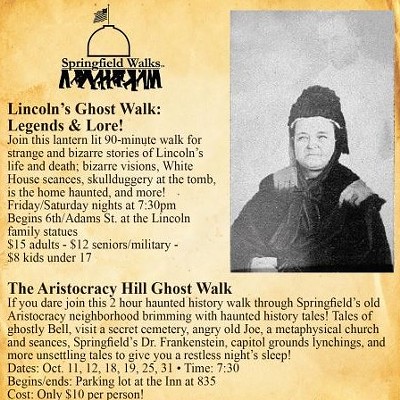 Lincoln's Ghost Walk: Legends and Lore