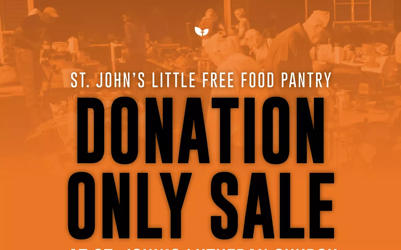Image: Little Free Food Pantry Donation Only Sale