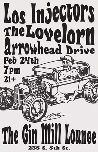 Image: Los Injectors, The Lovelorn, Arrowhead Drive