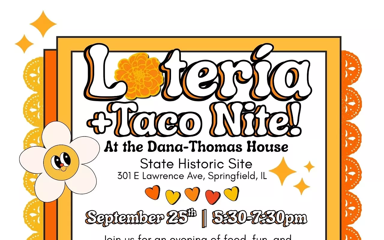 Image: Loteria and Taco Nite at the Dana-Thomas House